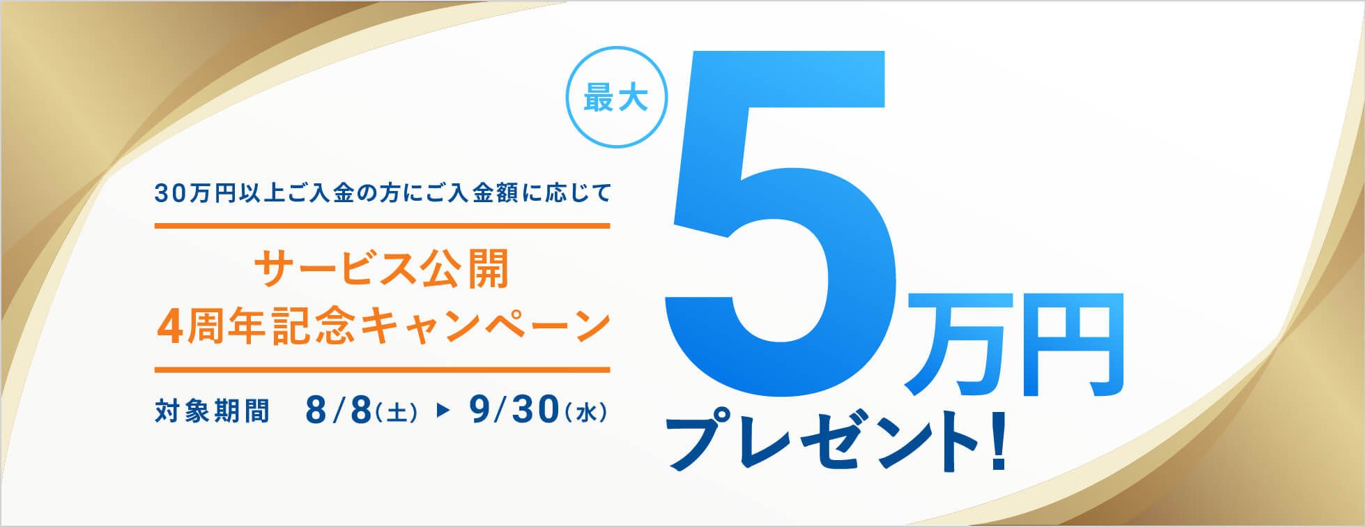 サービス公開4周年記念キャンペーン
