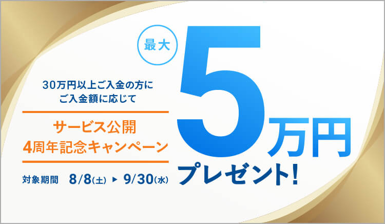 サービス公開4周年記念キャンペーン