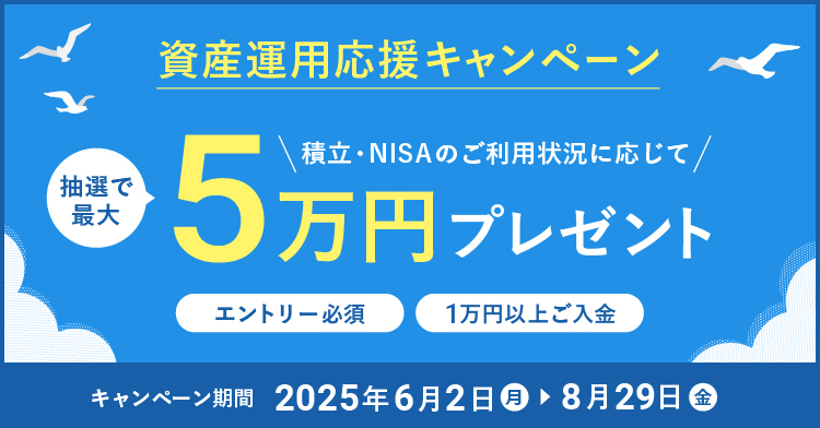 資産運用応援キャンペーン