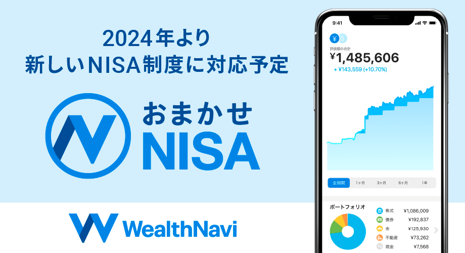 2024年より新しいNISA制度に対応予定