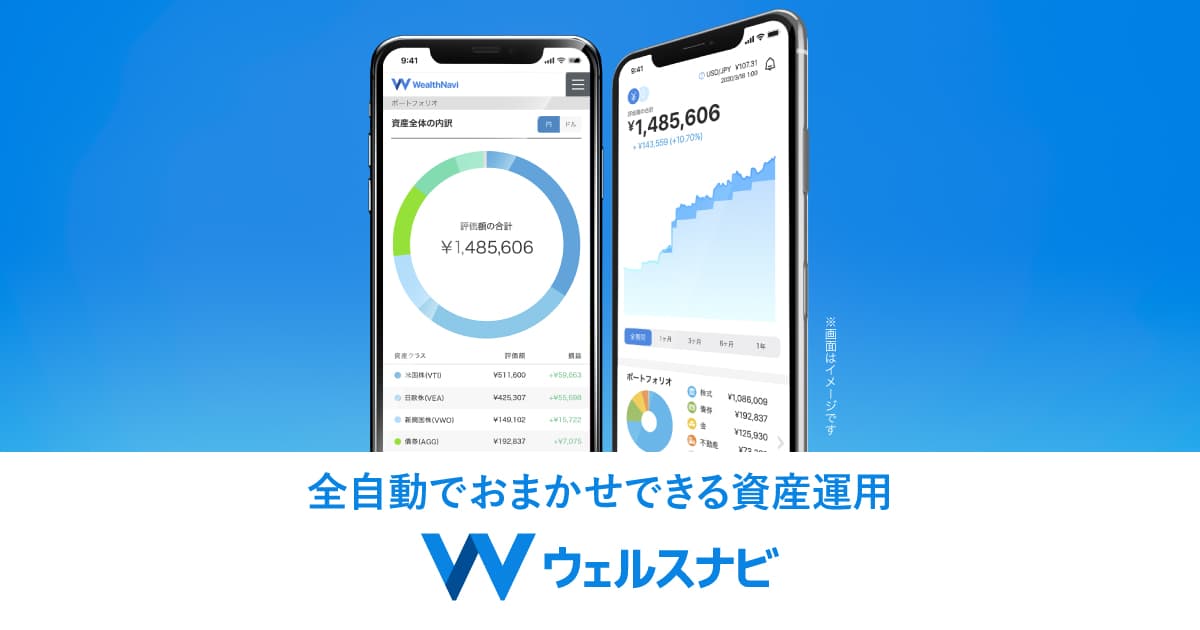 提携サービス一覧|ロボアドバイザーならWealthNavi(ウェルスナビ)