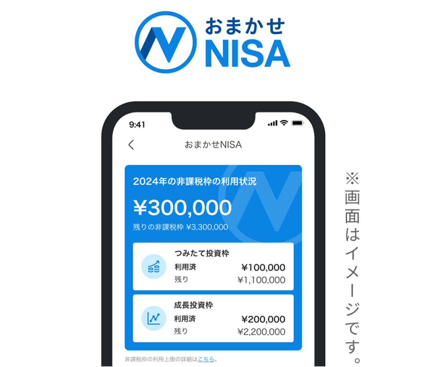 NISAの活用もおまかせ