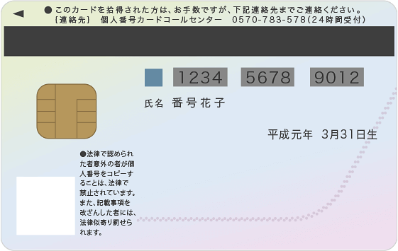 マイナンバーカード裏面(裏面も必ずアップロードしてください)